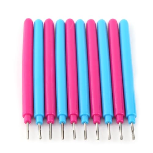 ZDETGU 10pcs Craft Plastic Plected Quilling Tools für DIY -Handwerkskräuselstift ZDETGU 10pcs Craft Plastic Plected Quilling Tools für DIY -Handwerkskräuselstift von ZDETGU