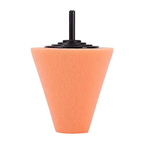 ZDETGU 1pcs Rad Polierpolierpolierpong -Kegelkegel Geformtes Bohrpolster für Automobilräder Boote Motorräder mit 3 Steifigkeitsniveaus Orange Gelbblau ZDETGU 1pcs Rad Polierpolierpolierpong -Kegelkegel Geformtes Bohrpolster für Automobilräder Boote Motorräder mit 3 Steifigkeitsniveaus Orange Gelbblau von ZDETGU