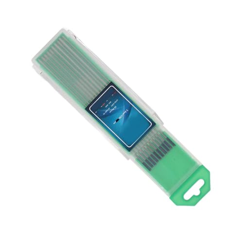 ZDETGU TIG -Schweißverbund -Wolfram Elektroden 2,4 * 150 Mm 10 Pack für Optimale Leistung ZDETGU TIG -Schweißverbund -Wolfram Elektroden 2,4 * 150 Mm 10 Pack für Optimale Leistung von ZDETGU