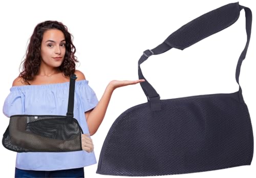 Armschlinge Schulter,Schulterschlinge Netzstoff,Einstellbar Armschlaufe für Damen Herren,Atmungsaktive Schulterstütze,Armschlaufe Mit Atmungsaktivem Mesh,für Schulterschlaufe Handgelenk,Ellbogen,Arm Armschlinge Schulter,Schulterschlinge Netzstoff,Einstellbar Armschlaufe für Damen Herren,Atmungsaktive Schulterstütze,Armschlaufe Mit Atmungsaktivem Mesh,für Schulterschlaufe Handgelenk,Ellbogen,Arm von ZDL