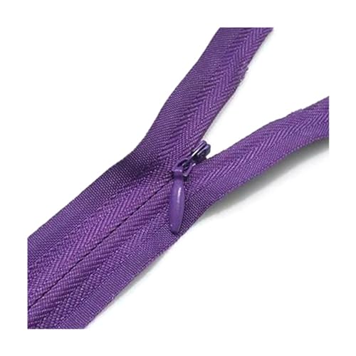Offene Reißverschlüsse, 10 Stück, 28–80 cm, 3#, unsichtbarer Nylon-Reißverschluss, geschlossener Reißverschluss for Kleider, DIY-Kissen, Brieftaschen, Kleidung, Nähzubehör, Rot, 35(Purple,40cm) Offene Reißverschlüsse, 10 Stück, 28–80 cm, 3#, unsichtbarer Nylon-Reißverschluss, geschlossener Reißverschluss for Kleider, DIY-Kissen, Brieftaschen, Kleidung, Nähzubehör, Rot, 35(Purple,40cm) von ZDUD
