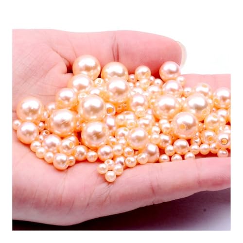 ZDUD Abstandsperlen aus Perlen, 3-12 mm, ABS, Kunstperlen, glänzend, gerades Loch, runde Perlen für DIY-Schmuck, Halsketten, Zubehör ZDUD Abstandsperlen aus Perlen, 3-12 mm, ABS, Kunstperlen, glänzend, gerades Loch, runde Perlen für DIY-Schmuck, Halsketten, Zubehör von ZDUD