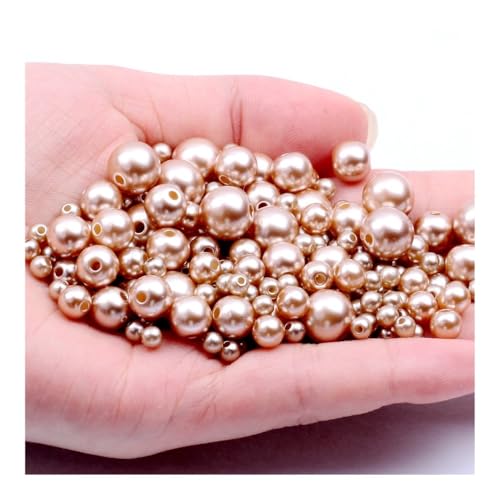 ZDUD Abstandsperlen aus Perlen, handgefertigt, 3-12 mm, ABS, Kunstperlen, glänzend, gerades Loch, runde Perlen für DIY-Schmuck, Halsketten, Zubehör ZDUD Abstandsperlen aus Perlen, handgefertigt, 3-12 mm, ABS, Kunstperlen, glänzend, gerades Loch, runde Perlen für DIY-Schmuck, Halsketten, Zubehör von ZDUD