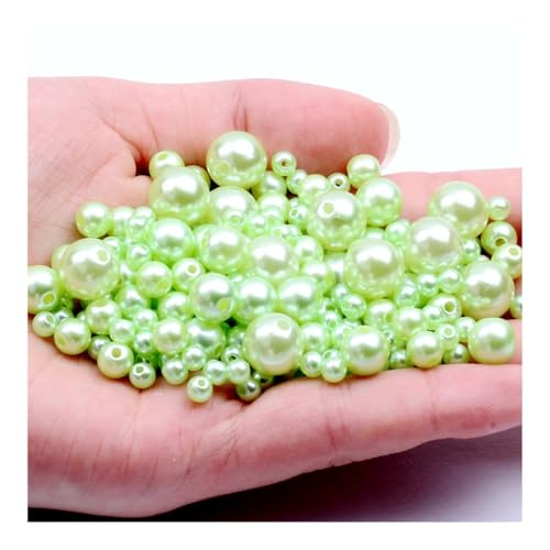 ZDUD Abstandsperlen aus Perlen, handgefertigt, 3-12 mm, ABS, Kunstperlen, glänzend, gerades Loch, runde Perlen für DIY-Schmuck, Halsketten, Zubehör ZDUD Abstandsperlen aus Perlen, handgefertigt, 3-12 mm, ABS, Kunstperlen, glänzend, gerades Loch, runde Perlen für DIY-Schmuck, Halsketten, Zubehör von ZDUD
