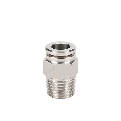 ZDVHOMCB 3/8" NPT Male x 9.52mm PU Tube Pneumatic 304L Push In Quick Connector Release Air Fitting Plumbing ZDVHOMCB 3/8" NPT Male x 9.52mm PU Tube Pneumatic 304L Push In Quick Connector Release Air Fitting Plumbing von ZDVHOMCB