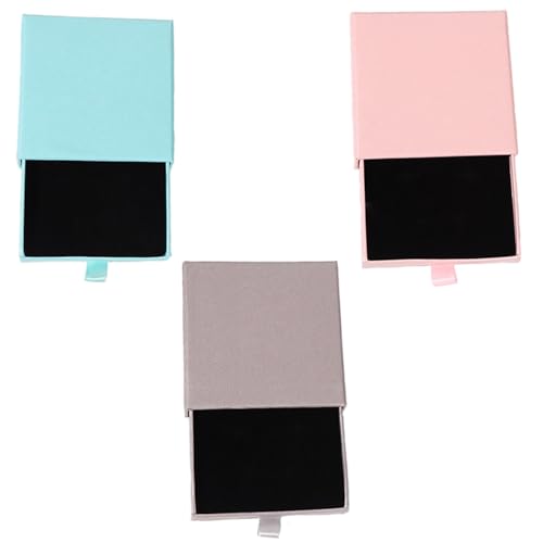 ZEACCT 3 Stück Ausziehbare Schmuck Aufbewahrungsbox, Schmuckschatullen für Geschenke, Schmuckschatullen aus Pappe, Schmuck-Armband-Geschenkbox, zum Verpacken von Geburtstagen und Weihnachten ZEACCT 3 Stück Ausziehbare Schmuck Aufbewahrungsbox, Schmuckschatullen für Geschenke, Schmuckschatullen aus Pappe, Schmuck-Armband-Geschenkbox, zum Verpacken von Geburtstagen und Weihnachten von ZEACCT