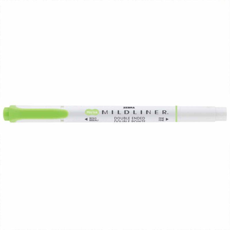 Mildliner Textmarker mit 2 Spitzen von Zebra