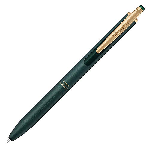 ZEBRA Sarasa Grand P-JJ56-VGB Gel-Kugelschreiber, 0,5 mm, Vintage-Farbe, Grün/Schwarz ZEBRA Sarasa Grand P-JJ56-VGB Gel-Kugelschreiber, 0,5 mm, Vintage-Farbe, Grün/Schwarz von ZEBRA