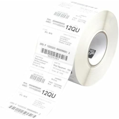 Zebra 8000T Z-Destruct PE, 5180 Labels, C-76 mm, Box Of 6, 3634 Labels, Box Of 4 von Zebra Technologies