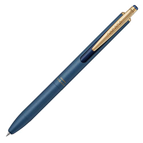 Zebra Gel-Kugelschreiber, Sarasa Grand 0,5 mm, Vintage-Farbe, Blau-Grau (P-JJ56-VBGR) von ZEBRA