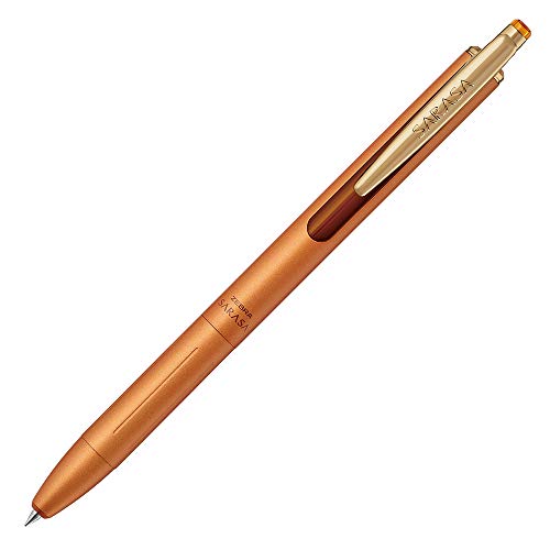 Zebra Sarasa Grand Gel-Kugelschreiber, 0,5 mm, Vintage-Farbe, Kamelgelb (P-JJ56-VCY) von ZEBRA