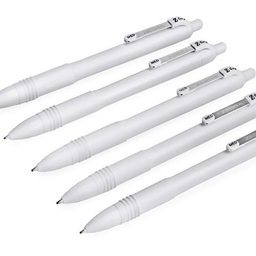 Zebra Z-Grip Kugelschreiber, glatt, 1,0 mm, schwarze Tinte, Pastellgrau, 5 Stück Zebra Z-Grip Kugelschreiber, glatt, 1,0 mm, schwarze Tinte, Pastellgrau, 5 Stück von ZEBRA