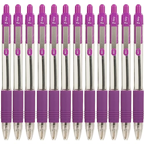 Zebra Z-Grip Kugelschreiber 1,0 mm – violett (12 Stück) von Zebra Technologies