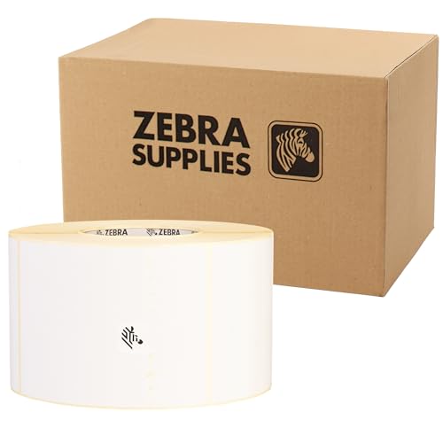 Zebra Z-Perform 1000D Thermoetiketten - 76,2 x 50,8 mm - 18.600 Zebra Drucker Etiketten auf 6 Rolle(n), 3 Zoll (76,2 mm), selbstklebend, Trägerperfo. (3005807). von ZEBRA