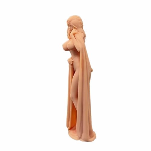 ZEDACAKAI 1/64 Figur, süßes Mädchen im Bademantel, Modell Miniatur-Szene GK Need To Be Colored By Yourself-No2 von ZEDACAKAI