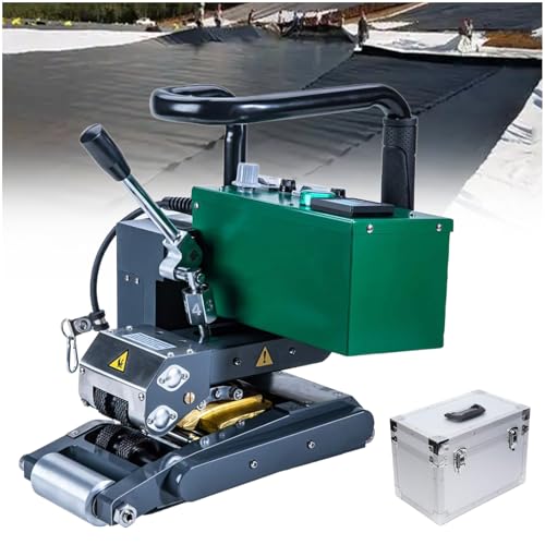 ZEEKYFOR 2100 W Geomembran-Heißkeil-Schweißgerät für Dickes HDPE-PVC 1,0–3,0 mm, Schichtüberlappungs-Versiegelungsschweißgerät-Werkzeugsatz,110V ZEEKYFOR 2100 W Geomembran-Heißkeil-Schweißgerät für Dickes HDPE-PVC 1,0–3,0 mm, Schichtüberlappungs-Versiegelungsschweißgerät-Werkzeugsatz,110V von ZEEKYFOR