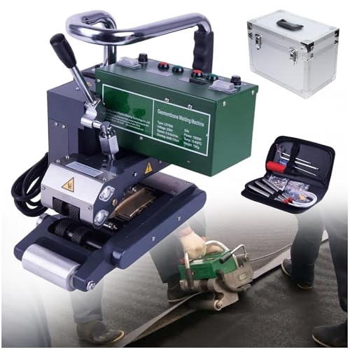 ZEEKYFOR Geomembran-HDPE-Schweißgerät, Heißkeilschweißgerät, 2100 W, Überlappschweißwerkzeug für 1,0–3,0 mm Geomembran, 0–450 °C/32-842 °F,110V ZEEKYFOR Geomembran-HDPE-Schweißgerät, Heißkeilschweißgerät, 2100 W, Überlappschweißwerkzeug für 1,0–3,0 mm Geomembran, 0–450 °C/32-842 °F,110V von ZEEKYFOR
