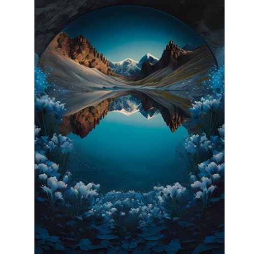 ZEELANNA Diamond Painting Blume, Diamant Painting Bilder Landschaft, DIY Diamant Vollbild, Diamond Painting Erwachsene, Diamond Painting Bilder, 5D Diamant Painting für Wand Dekoration 30x40cm ZEELANNA Diamond Painting Blume, Diamant Painting Bilder Landschaft, DIY Diamant Vollbild, Diamond Painting Erwachsene, Diamond Painting Bilder, 5D Diamant Painting für Wand Dekoration 30x40cm von ZEELANNA