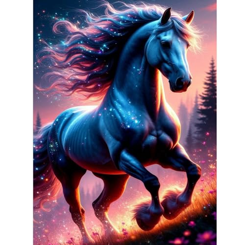 ZEELANNA Diamond Painting Erwachsene Pferd, Diamond Painting Bilder Tiere 5D Diamant Set, Diamant Malerei DIY Diamant Painting Bilder Erwachsene für Home Wand Decoration, 30x40cm ZEELANNA Diamond Painting Erwachsene Pferd, Diamond Painting Bilder Tiere 5D Diamant Set, Diamant Malerei DIY Diamant Painting Bilder Erwachsene für Home Wand Decoration, 30x40cm von ZEELANNA