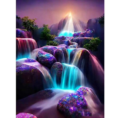 ZEELANNA Diamond Painting 5D DIY Erwachsene, Landschaft Diamant Painting Bilder Voll Set Diamant Painting Erwachsene für Home Wanddeko, 30x40cm Nachtansicht ZEELANNA Diamond Painting 5D DIY Erwachsene, Landschaft Diamant Painting Bilder Voll Set Diamant Painting Erwachsene für Home Wanddeko, 30x40cm Nachtansicht von ZEELANNA