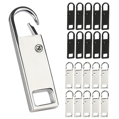 20 Stück Reißverschluss Zipper, Zipper für Reißverschluss, Abnehmbare Reißverschlüsse, Reissverschluss Reparatur Set für Gepäck, Lederjacken, Taschen, Schuhe 20 Stück Reißverschluss Zipper, Zipper für Reißverschluss, Abnehmbare Reißverschlüsse, Reissverschluss Reparatur Set für Gepäck, Lederjacken, Taschen, Schuhe von ZEFAN