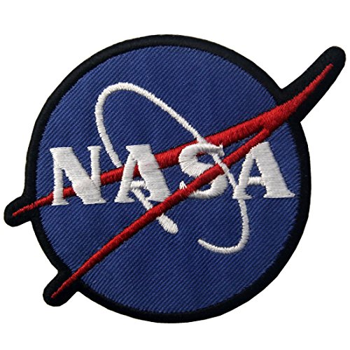 Aufnäher, bestickt, Design: NASA Logo Weltraumforscher, zum Aufbügeln oder Aufnähen Aufnäher, bestickt, Design: NASA Logo Weltraumforscher, zum Aufbügeln oder Aufnähen von ZEGIN