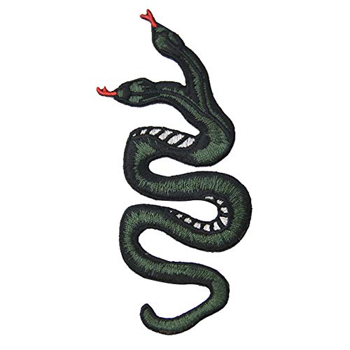 Snake Patch, bestickt, zum Aufnähen Double Headed Snake Snake Patch, bestickt, zum Aufnähen Double Headed Snake von ZEGIN