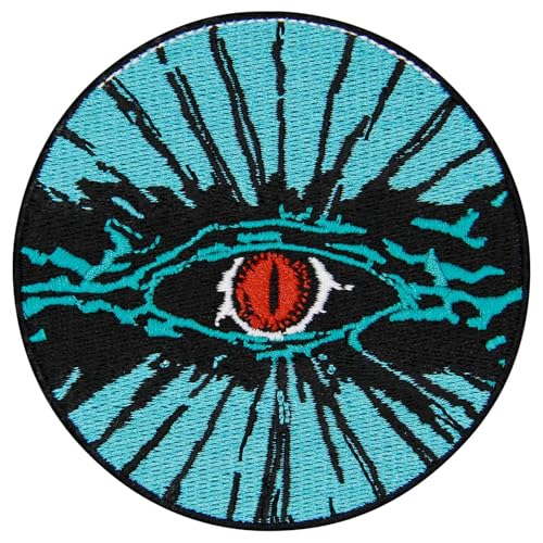 Zegin The Eye of Perpetual Gaze Patch Embroidered Applique Badge Iron On Sew On Emblem Zegin The Eye of Perpetual Gaze Patch Embroidered Applique Badge Iron On Sew On Emblem von ZEGIN