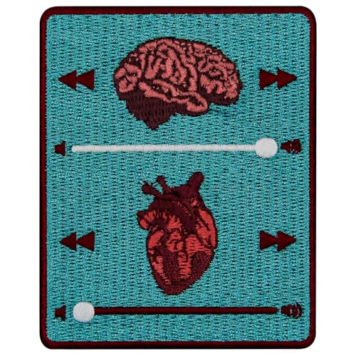 ZEGINs Aufnäher "After Brain Listen by Heart", bestickt, zum Aufbügeln oder Aufnähen ZEGINs Aufnäher "After Brain Listen by Heart", bestickt, zum Aufbügeln oder Aufnähen von ZEGINs