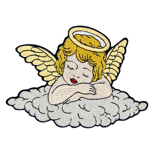 ZEGINs Aufnäher "The Sleeping Little Angel", bestickt, zum Aufbügeln oder Aufnähen ZEGINs Aufnäher "The Sleeping Little Angel", bestickt, zum Aufbügeln oder Aufnähen von ZEGINs