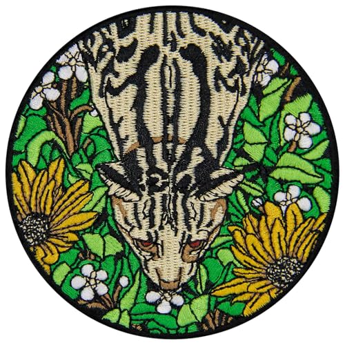 ZEGINs Aufnäher mit Leopardenmotiv, bestickt, zum Aufbügeln oder Aufnähen ZEGINs Aufnäher mit Leopardenmotiv, bestickt, zum Aufbügeln oder Aufnähen von ZEGINs