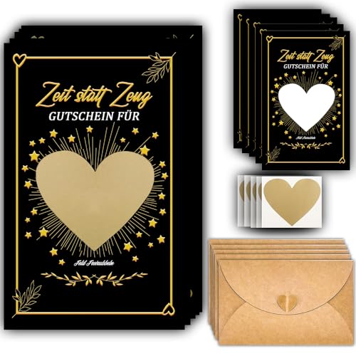 Rubbel-Gutscheinkarten Set – 1x Karten mit goldener Rubbelfläche & Umschlägen – Einzigartige Geschenkideen für Geburtstag, Kinogutschein, Reisegutschein, Wunschgutschein, Gutschein zum Ausdrucken (C) Rubbel-Gutscheinkarten Set – 1x Karten mit goldener Rubbelfläche & Umschlägen – Einzigartige Geschenkideen für Geburtstag, Kinogutschein, Reisegutschein, Wunschgutschein, Gutschein zum Ausdrucken (C) von ZELAITE