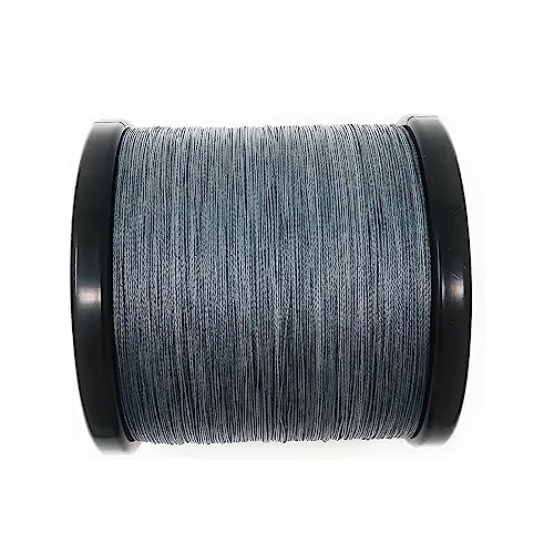 ZENGXJYCQINGJIANG Angelschnur 4 Fäden PE-Angelschnur, geflochten, 18–88 LB, Glatte Multifilament-Angelschnur, super langlebig Meeresangeln(Grigio,3000m-1.5-0.205mm) von ZENGXJYCQINGJIANG
