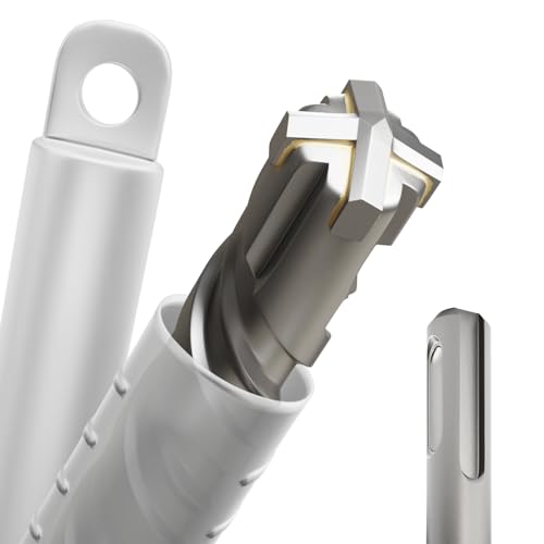 ZENIX SDS Plus Bohrer 10x260mm - Professioneller Betonbohrer mit 4 Schneiden - Ideal für Stein, Naturstein, Ziegelmauer & Stahlbeton ZENIX SDS Plus Bohrer 10x260mm - Professioneller Betonbohrer mit 4 Schneiden - Ideal für Stein, Naturstein, Ziegelmauer & Stahlbeton von ZENIX