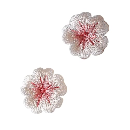 ZENZDS 3 x 3 cm, 5/10 Stück, Sakura-Stickerei, zum Aufbügeln, gestickte Applikationen, Aufnäher, chinesische Aufnäher, Aufnäher, Aufnäher für Handwerk, Heimwerker, Erwachsene ZENZDS 3 x 3 cm, 5/10 Stück, Sakura-Stickerei, zum Aufbügeln, gestickte Applikationen, Aufnäher, chinesische Aufnäher, Aufnäher, Aufnäher für Handwerk, Heimwerker, Erwachsene von ZENZDS