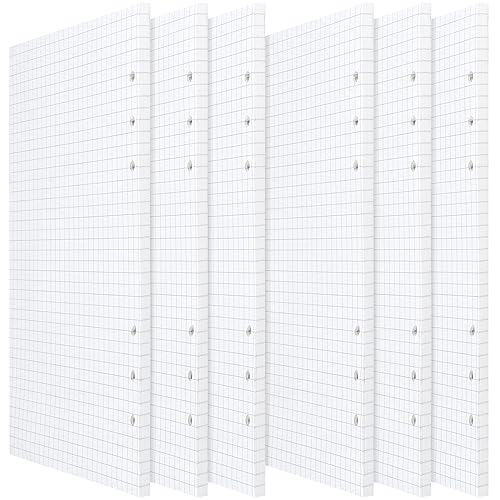 ZEONHEI 270 Blätter A5 Papier Kariert, 6 Löcher Nachfüllpapier, Grid Paper, Nachfüllbare Refill Paper Nachfülleinlagen für A5 Notizbuch, Tagbuch, Skizze, DIY, Elfenbein Weiß (6 Packung) ZEONHEI 270 Blätter A5 Papier Kariert, 6 Löcher Nachfüllpapier, Grid Paper, Nachfüllbare Refill Paper Nachfülleinlagen für A5 Notizbuch, Tagbuch, Skizze, DIY, Elfenbein Weiß (6 Packung) von ZEONHEI