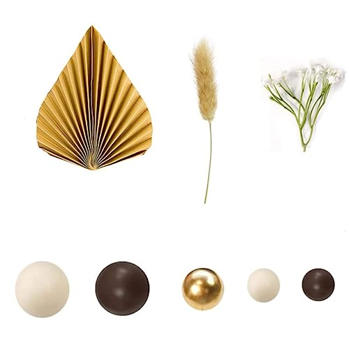 1 Set Blumen-Schaumstoff-Kugel-Kuchenaufsätze, dekorative Ornamente, Dekoration, Hochzeit, Urlaub, Party-Dekoration 1 Set Blumen-Schaumstoff-Kugel-Kuchenaufsätze, dekorative Ornamente, Dekoration, Hochzeit, Urlaub, Party-Dekoration von ZEPFJHE