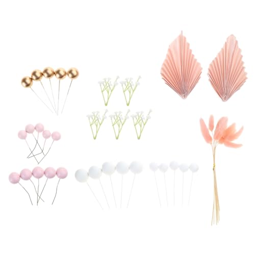 1 Set Blumen-Schaumstoff-Kugel-Kuchenaufsätze, dekorative Ornamente, Dekoration, Hochzeit, Urlaub, Party-Dekoration 1 Set Blumen-Schaumstoff-Kugel-Kuchenaufsätze, dekorative Ornamente, Dekoration, Hochzeit, Urlaub, Party-Dekoration von ZEPFJHE