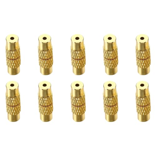 10 stabile Schraubverschlüsse, Charm, einzigartige Schraubverschlüsse, Schmuckverschlüsse für Halsketten, Armbänder, Bastelarbeiten 10 stabile Schraubverschlüsse, Charm, einzigartige Schraubverschlüsse, Schmuckverschlüsse für Halsketten, Armbänder, Bastelarbeiten von ZEPFJHE