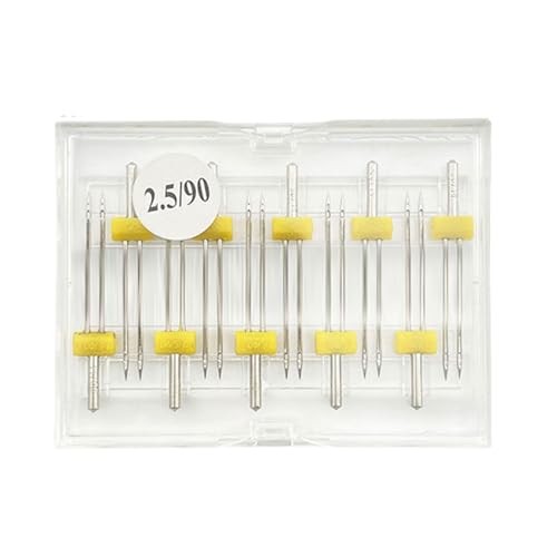 10pcs Nähmaschine Zwillingsnadel Für Haushalt Nähmaschinennadel Stretch Twin Nadel Für Nähte Auf Strickstoff 10pcs Nähmaschine Zwillingsnadel Für Haushalt Nähmaschinennadel Stretch Twin Nadel Für Nähte Auf Strickstoff von ZEPFJHE