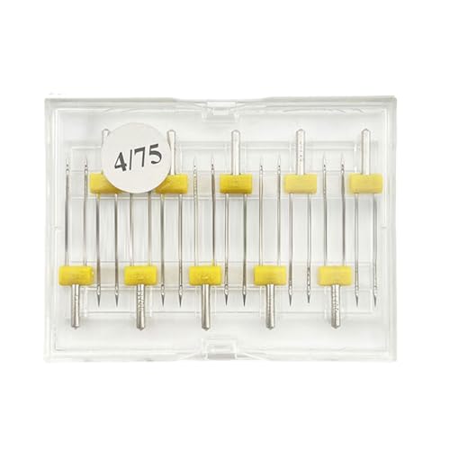 10pcs Nähmaschine Zwillingsnadel Für Haushalt Nähmaschinennadel Stretch Twin Nadel Für Nähte Auf Strickstoff 10pcs Nähmaschine Zwillingsnadel Für Haushalt Nähmaschinennadel Stretch Twin Nadel Für Nähte Auf Strickstoff von ZEPFJHE