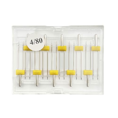 10pcs Nähmaschine Zwillingsnadel Für Haushalt Nähmaschinennadel Stretch Twin Nadel Für Nähte Auf Strickstoff 10pcs Nähmaschine Zwillingsnadel Für Haushalt Nähmaschinennadel Stretch Twin Nadel Für Nähte Auf Strickstoff von ZEPFJHE
