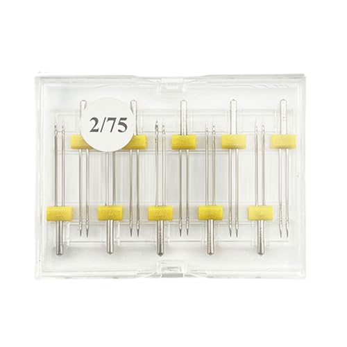 10pcs Nähmaschine Zwillingsnadel Für Haushalt Nähmaschinennadel Stretch Twin Nadel Für Nähte Auf Strickstoff 10pcs Nähmaschine Zwillingsnadel Für Haushalt Nähmaschinennadel Stretch Twin Nadel Für Nähte Auf Strickstoff von ZEPFJHE