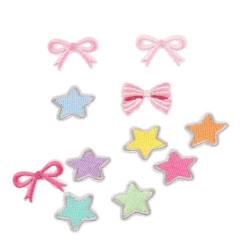 11 PCs Sterneisen Auf Flecken Applikationsflecken Bowknot Reparaturflecken Bögen Stickflächen Für Beutelkleidung Dekoration 11 PCs Sterneisen Auf Flecken Applikationsflecken Bowknot Reparaturflecken Bögen Stickflächen Für Beutelkleidung Dekoration von ZEPFJHE
