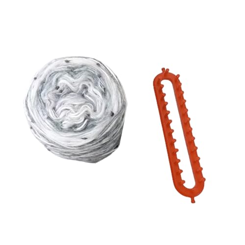 2-teiliges Garn-Set zum Basteln von Schals, einzigartige und farbenfrohe Schals, Regenbogengarn, Bastelset für Kinder, Teenager, kreatives Bastelzubehör 2-teiliges Garn-Set zum Basteln von Schals, einzigartige und farbenfrohe Schals, Regenbogengarn, Bastelset für Kinder, Teenager, kreatives Bastelzubehör von ZEPFJHE