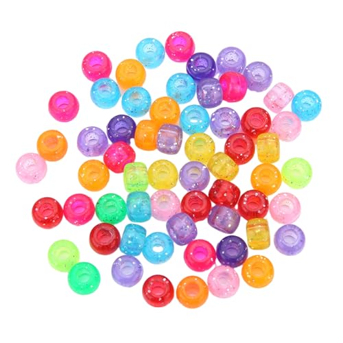 200 Stück Bunte Acrylhaarperlen Für Kinder Girls Zöpfe Leuchten In Dunklen Haaren Für Kreative Projekte 200 Stück Bunte Acrylhaarperlen Für Kinder Girls Zöpfe Leuchten In Dunklen Haaren Für Kreative Projekte von ZEPFJHE