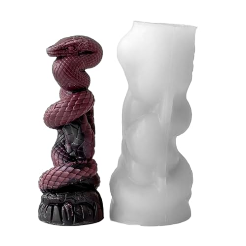 3D Schlangenzylinder Silikonsäule Kerzenform Für Kerzenseife Und Epoxidharz Silikonformen Für Die Heimdekoration von ZEPFJHE