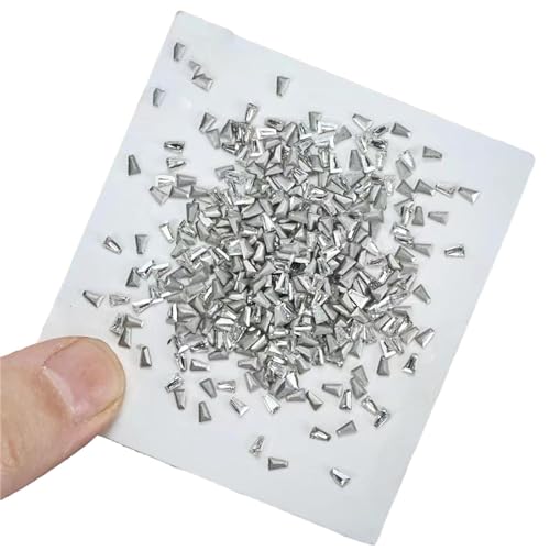 50/500 Stück Kristall-Nagelkunst-Strasssteine, unregelmäßig geformte Strasssteine für Nageldekoration, Schmuckherstellung, YCraft-Dekoration von ZEPFJHE