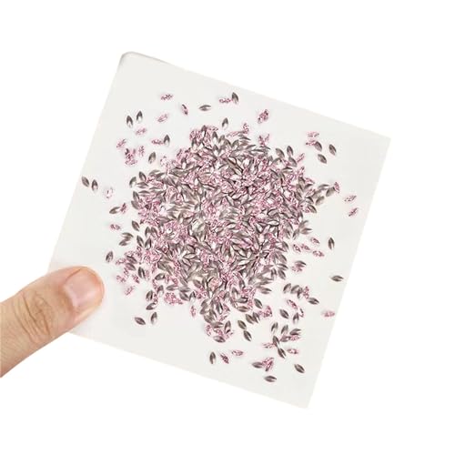 50/500 Stück Kristall-Nagelkunst-Strasssteine, unregelmäßig geformte Strasssteine für Nageldekoration, Schmuckherstellung, YCraft-Dekoration von ZEPFJHE