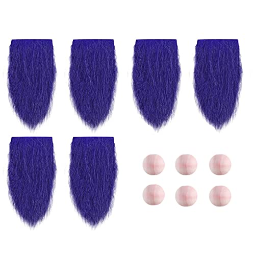 Bärte und unlackierte runde Holzkugeln, 12 Stück/Set, Zubehör für Weihnachten, Hochzeit, Festival, Party-Dekoration Bärte und unlackierte runde Holzkugeln, 12 Stück/Set, Zubehör für Weihnachten, Hochzeit, Festival, Party-Dekoration von ZEPFJHE